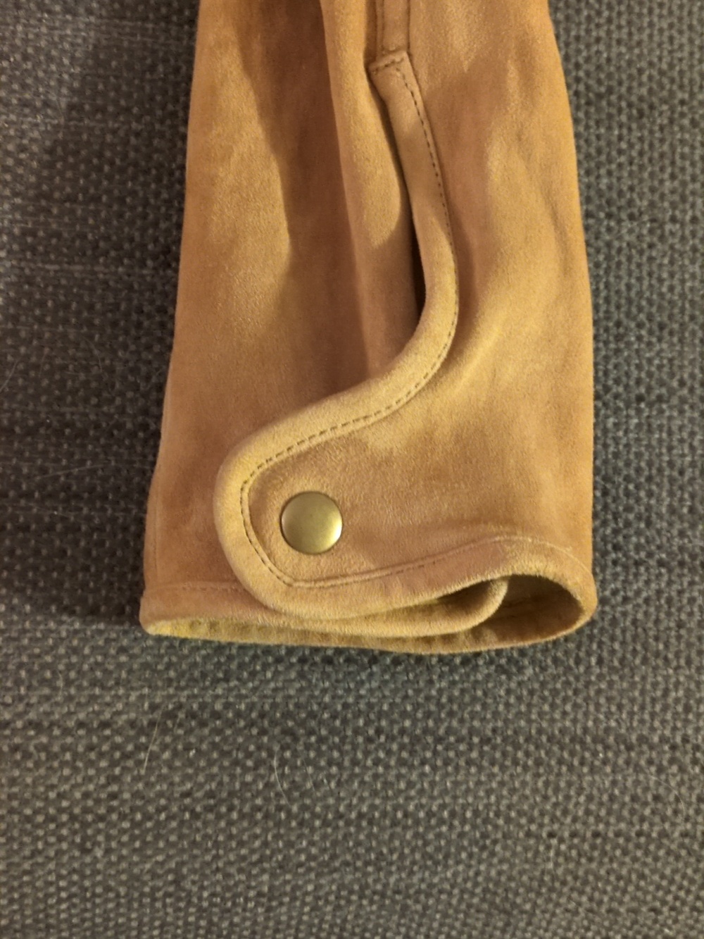 Suede Riding Breeches in Tan Ralph Lauren - Picture 5 of 16